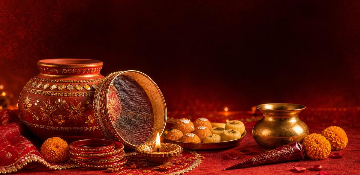 करवा चौथ व्रत पैकेट